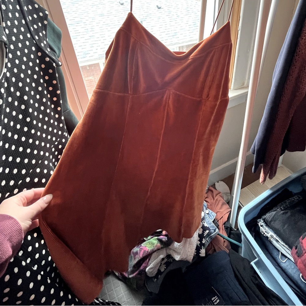 Burnt Orange Dress - Wild Fable Size Large